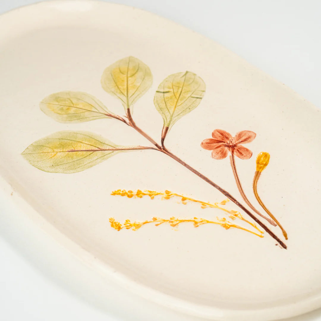 Pressed Petals Platter
