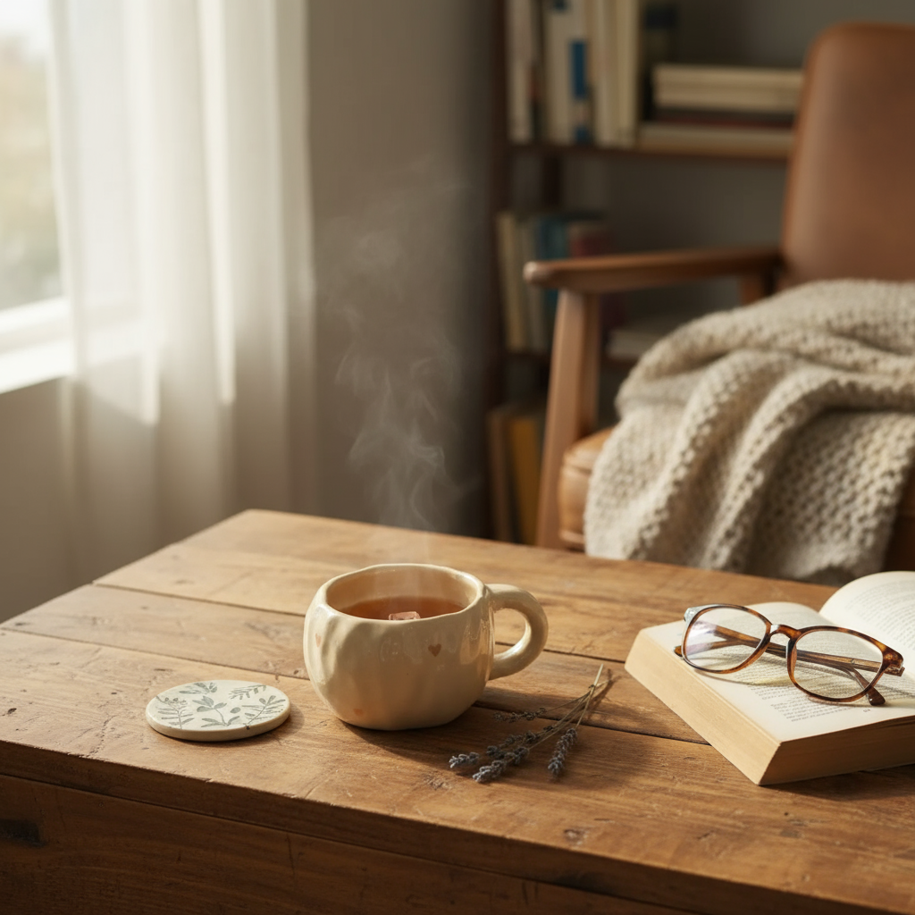 Peek-a-Boo: Dog Ceramic Cup