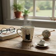 Ms. Meow and Bubbles - Ceramic Cup